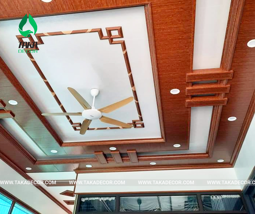 công trình thi công tấm nhựa ốp tường pvc