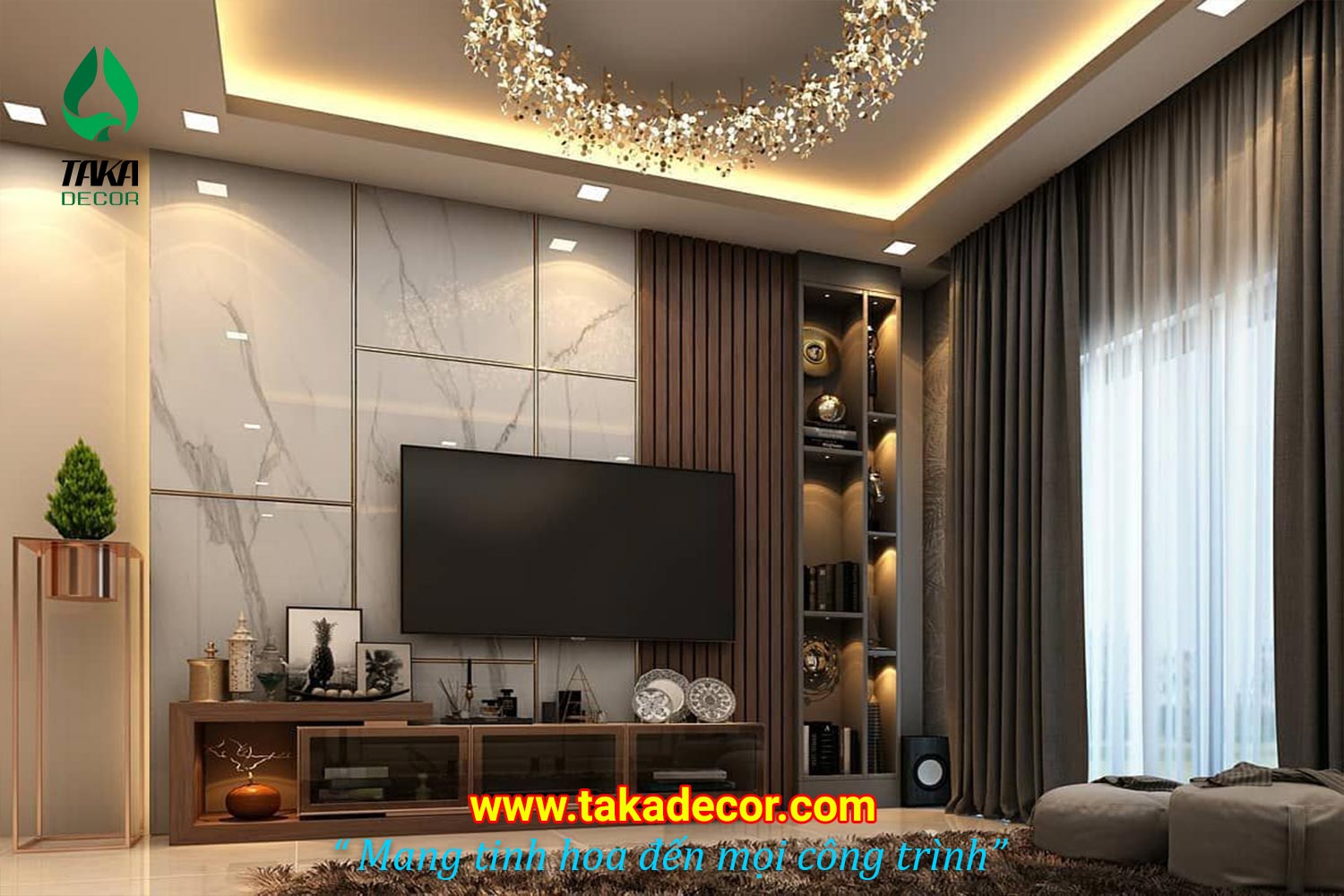 Top 10 mẫu công trình vách Tivi| Tấm ốp tường nhựa PVC Top 10 mẫu công trình vách Tivi| Tấm ốp tường nhựa PVC