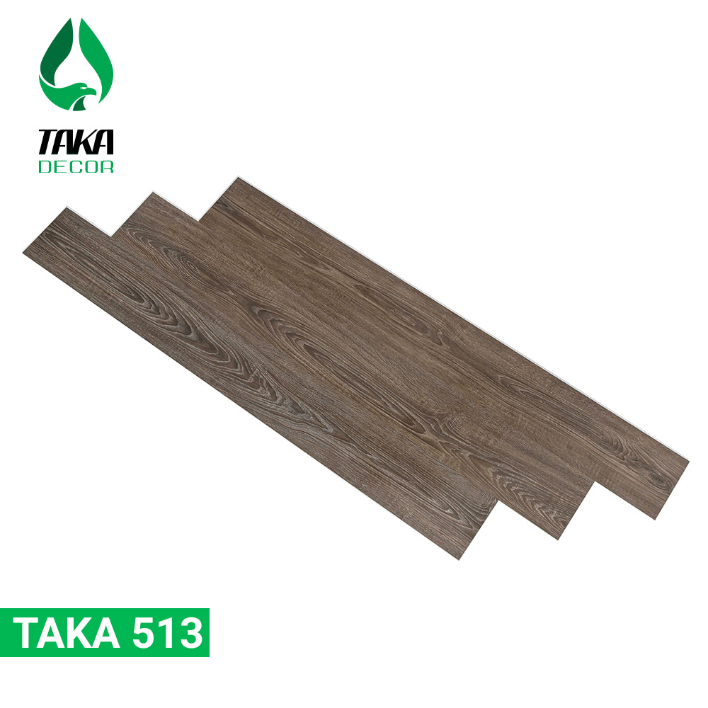 Sàn nhựa spc hèm khóa mã Taka 513 | Sàn nhựa giả gỗ Taka Floor