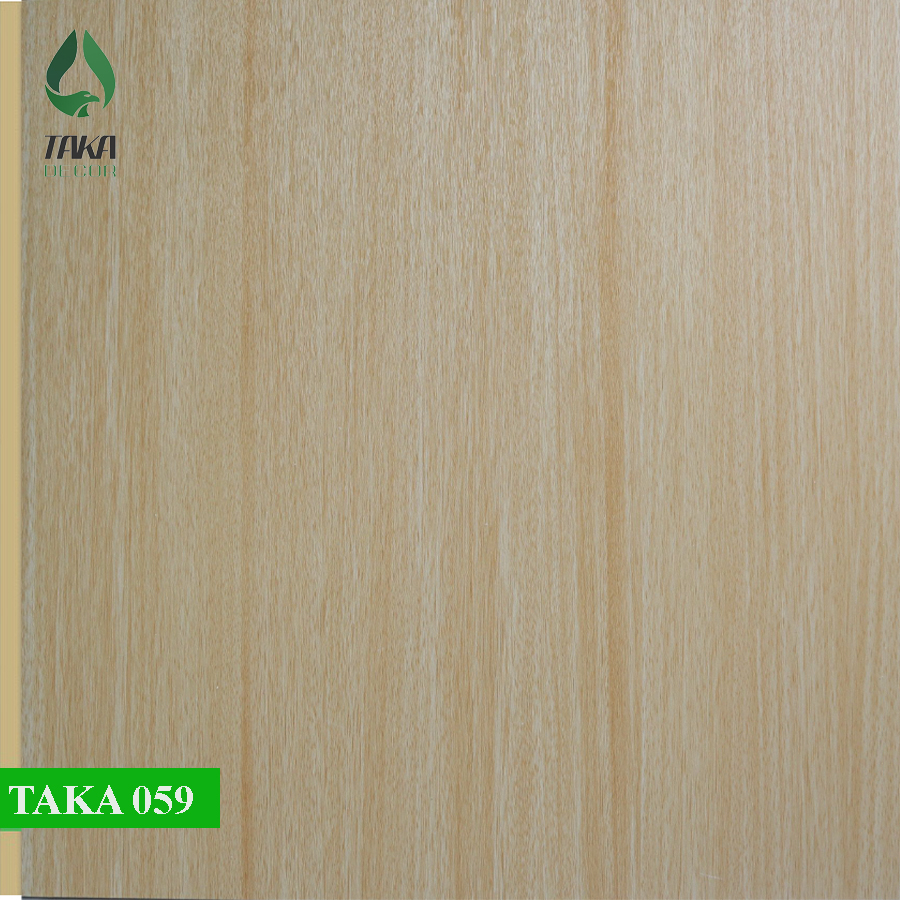 Tấm nhựa ốp tường pvc giả gỗ keo màu vàng mã Taka 059 | Tấm nhựa ...