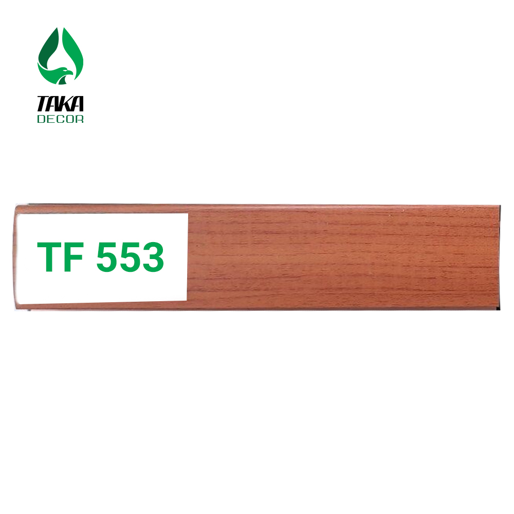 Nẹp sàn nhựa giả gỗ mã TF 553 | Sàn nhựa Taka Floor