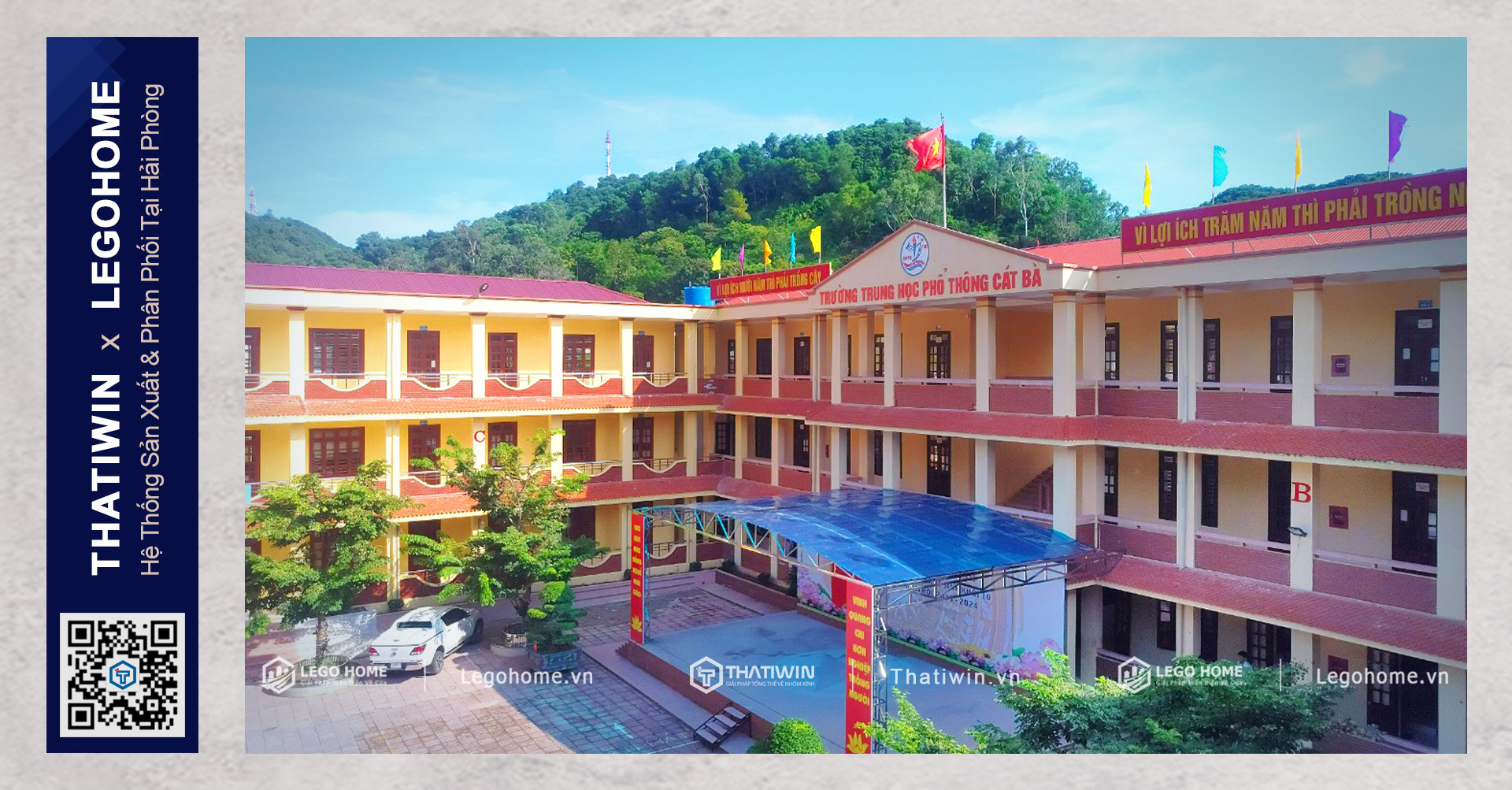 [CÔNG TRÌNH DỰ ÁN] - TRƯỜNG TRUNG HỌC PHỔ THÔNG CÁT BÀ