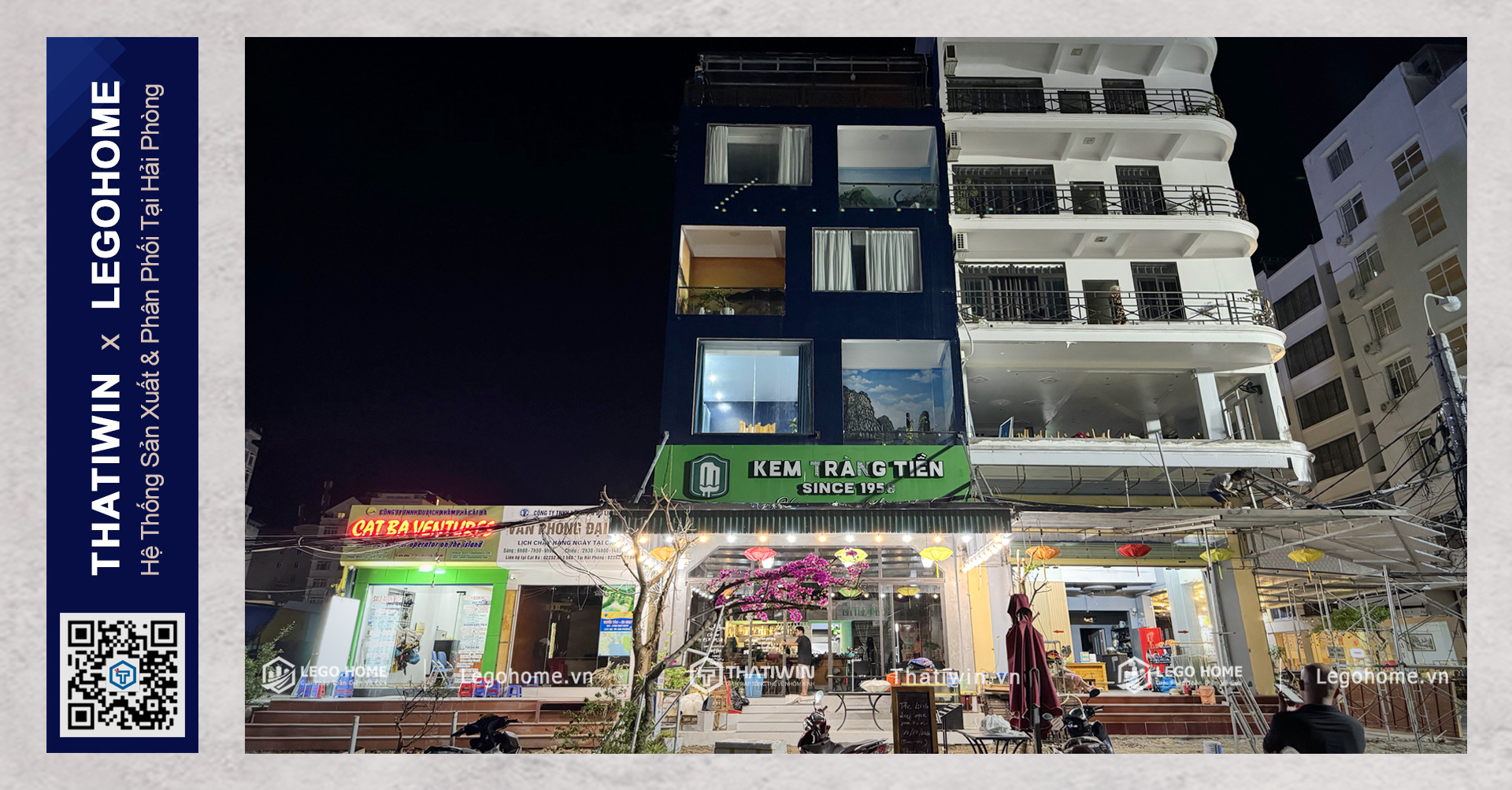 [CÔNG TRÌNH NHÀ HÀNG] - KEM TRÀNG TIỀN - CÁT BÀ