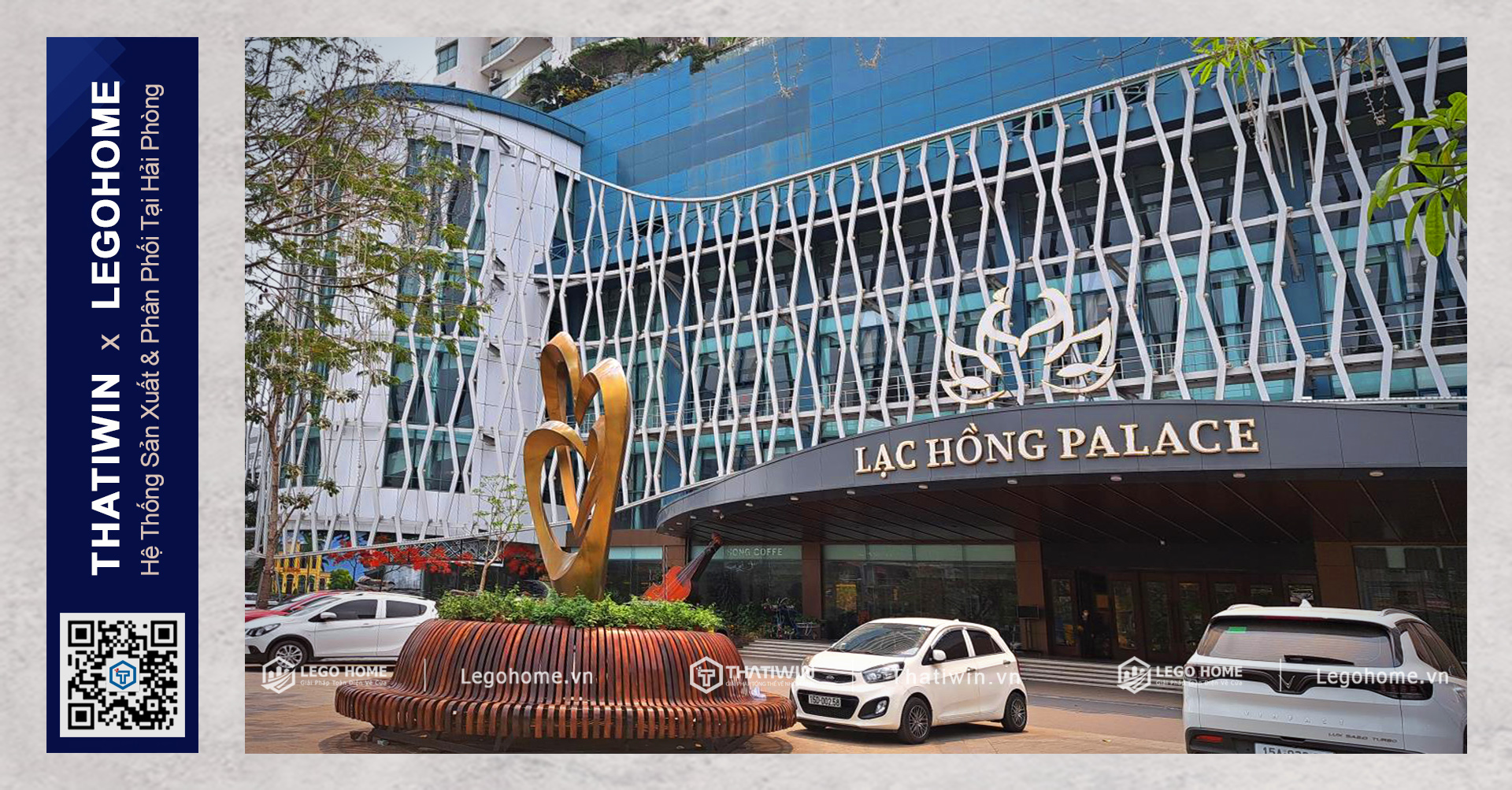 [CÔNG TRÌNH NHÀ HÀNG] - TRUNG TÂM TIỆC CƯỚI LẠC HỒNG PALACE