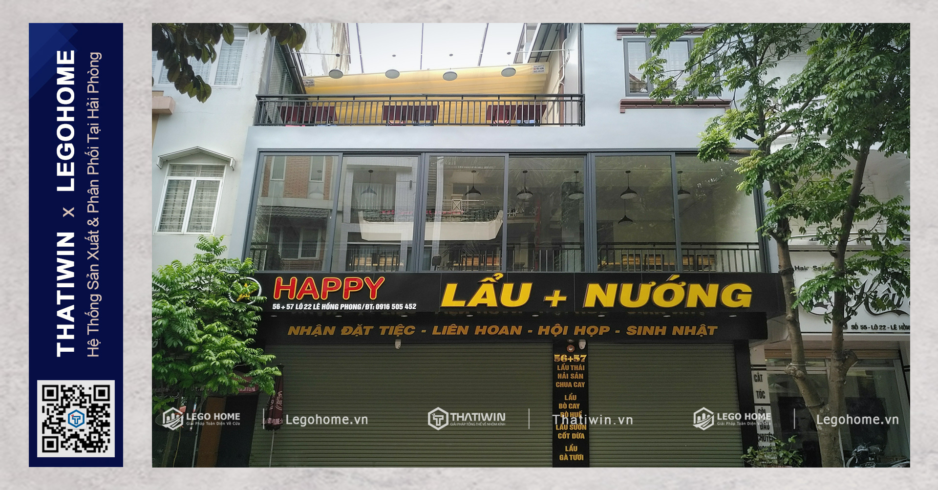 [CÔNG TRÌNH NHÀ HÀNG] - LẨU NƯỚNG HAPPY - LÊ HỒNG PHONG