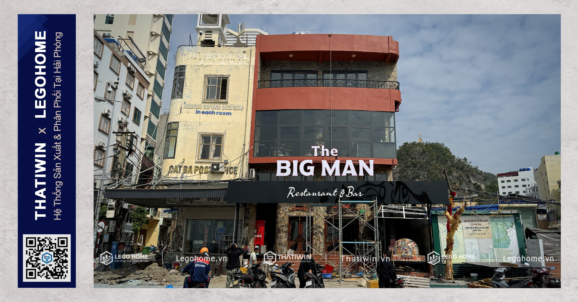 [CÔNG TRÌNH NHÀ HÀNG] - QUÁN BAR THE BIG MAN - CÁT BÀ