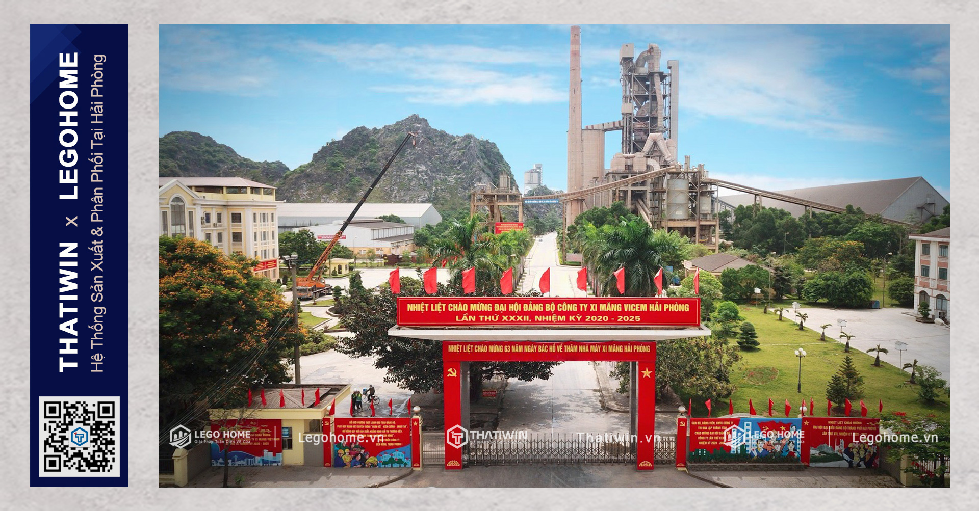 [CÔNG TRÌNH DỰ ÁN] - CÔNG TY XI MĂNG VICEM HẢI PHÒNG - THỦY NGUYÊN