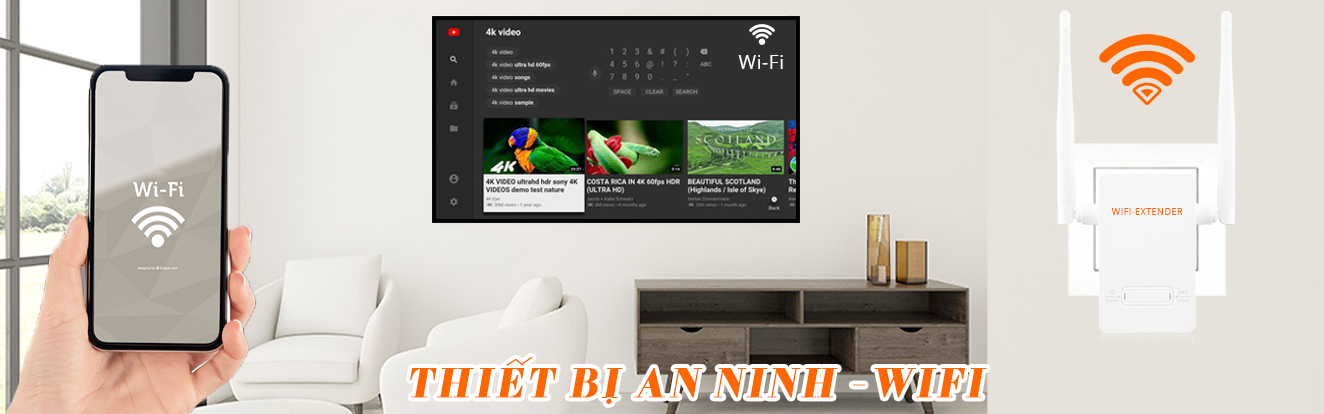 Thiết bị An ninh, Wifi