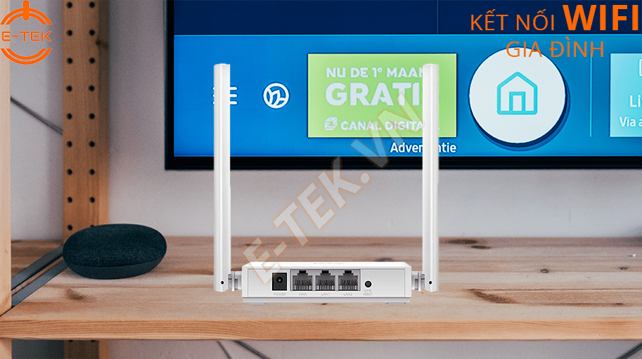 Bộ phát WIFI TPLink giá rẻ TL-WR820N cho gia đình