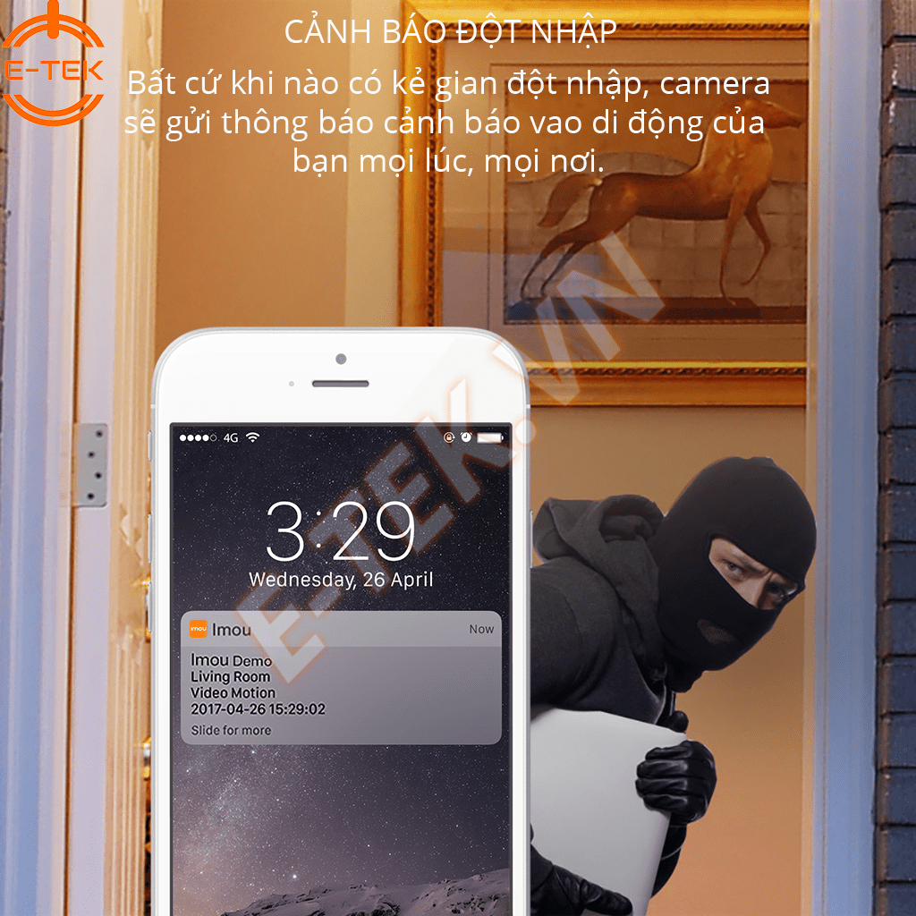 Camera WIFI Ngoài trời IMOU G22P cảnh báo đột nhập