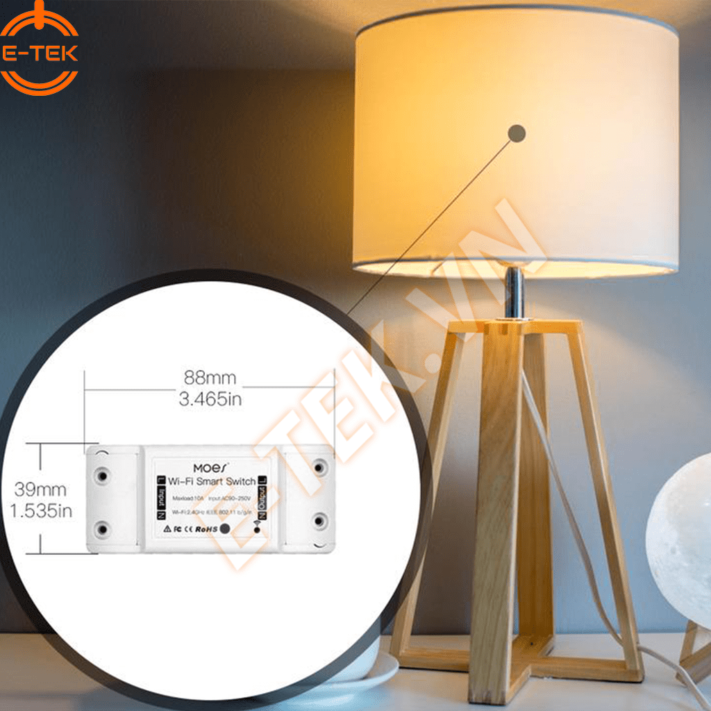 Công tắc thông minh MOSE MS-101 kết nối điều khiển đèn