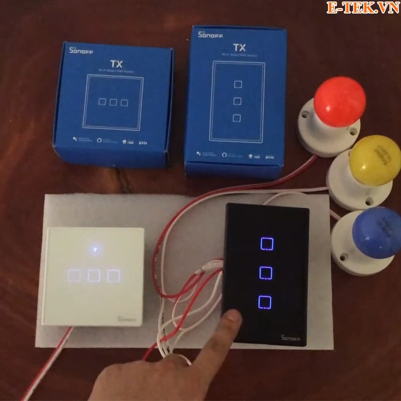 Công tắc wifi sonoff TX