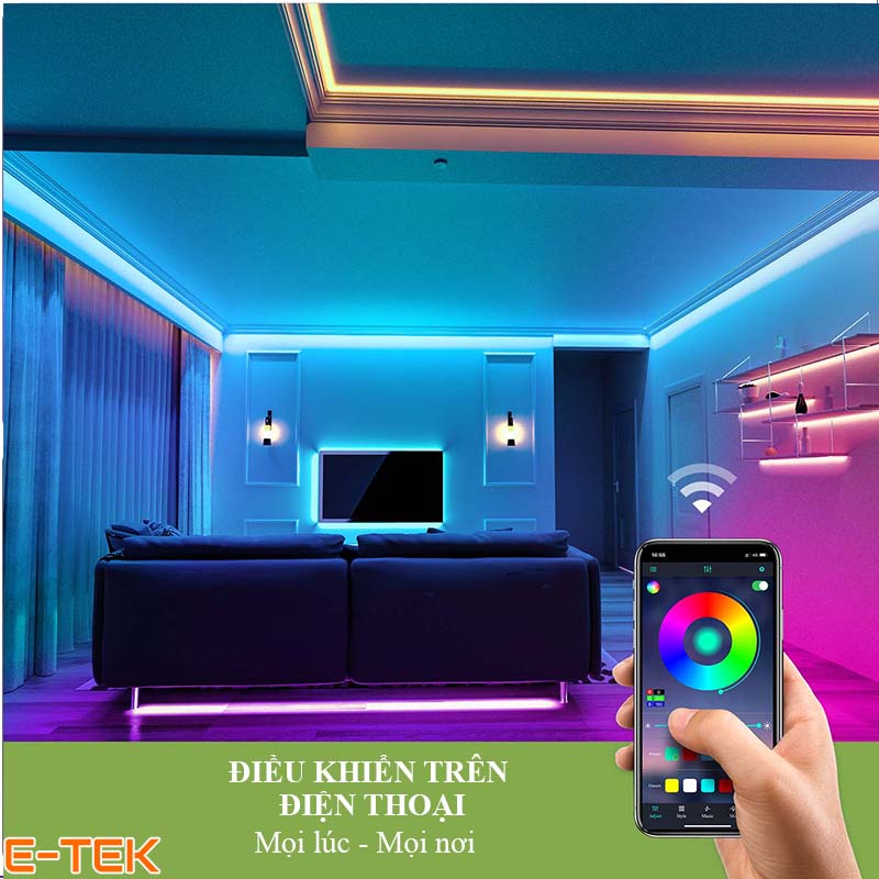 Đèn Led RGB đổi mầu thông minh