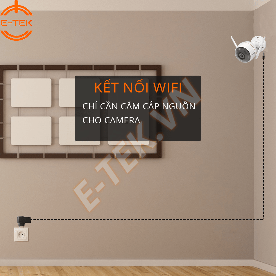 lắp đặt trọn bộ camera wifi nhanh gọn