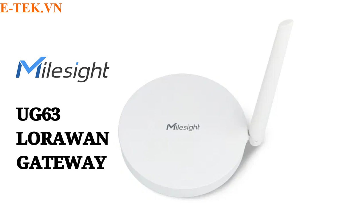 lorawan gateway UG63 Milesight