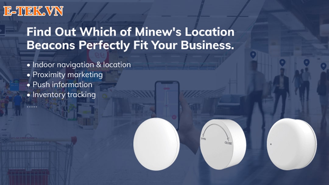 Thiết bị beacon của minew