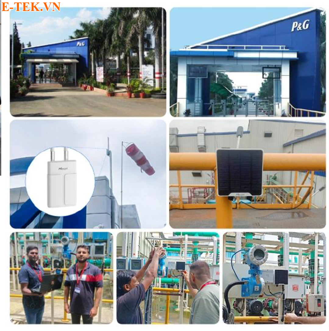 Triển khai giải pháp iot không dây nhà máy P&G