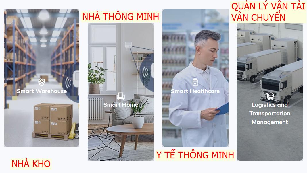 Ứng dụng lắp đặt Cảm biến nhiệt độ, độ ẩm Minew MST01 rộng dãi