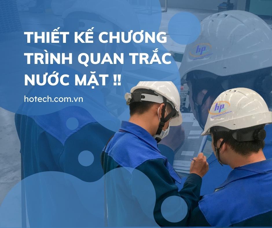 CÁCH THIẾT KẾ CHƯƠNG TRÌNH QUAN TRẮC NƯỚC MẶT CỦA HỢP PHÁT