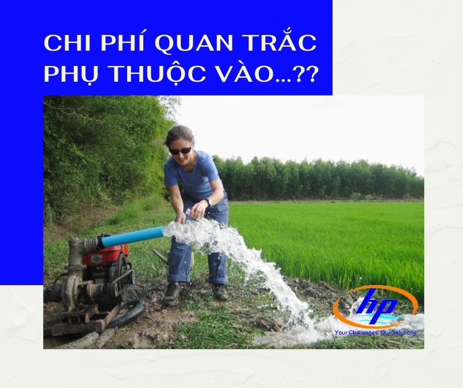 CHI PHÍ QUAN TRẮC NƯỚC TỰ ĐỘNG PHỤ THUỘC VÀO NHỮNG YẾU TỐ NÀO ??