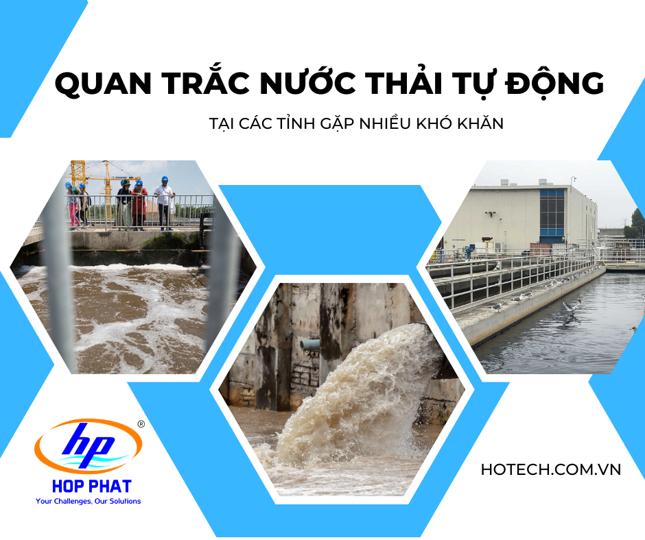 TẠI SAO CÔNG TÁC QUAN TRẮC NƯỚC THẢI TỰ ĐỘNG Ở CÁC TỈNH CÒN GẶP NHIỀU KHÓ KHĂN ??