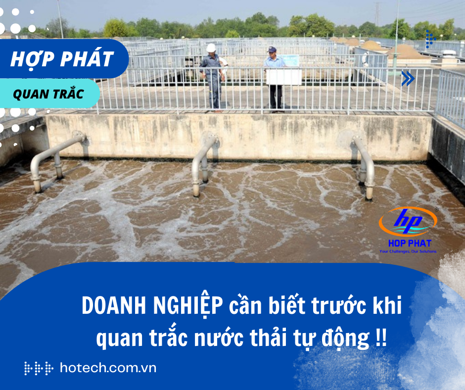 5 ĐIỀU CẦN BIẾT TRƯỚC KHI QUAN TRẮC NƯỚC THẢI TỰ ĐỘNG
