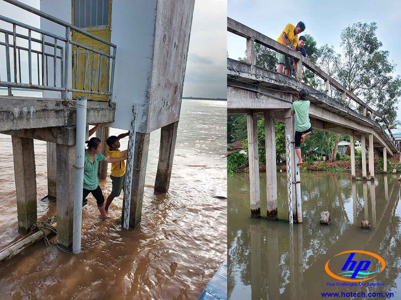 Mạng lưới quan trắc độ mặn tự động tỉnh Trà Vinh