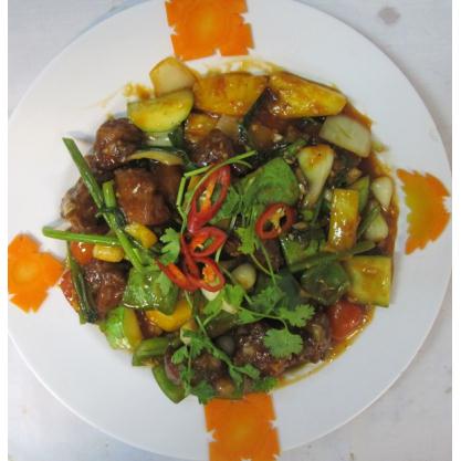 SƯỜN XÀO CHUA NGỌT