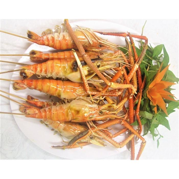 TÔM CÀNG XANH NƯỚNG MỌI