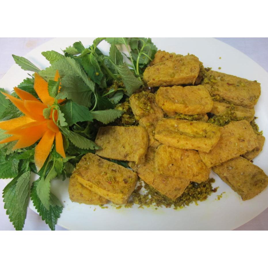 ĐẬU HỦ CHIÊN SẢ ỚT CHAY