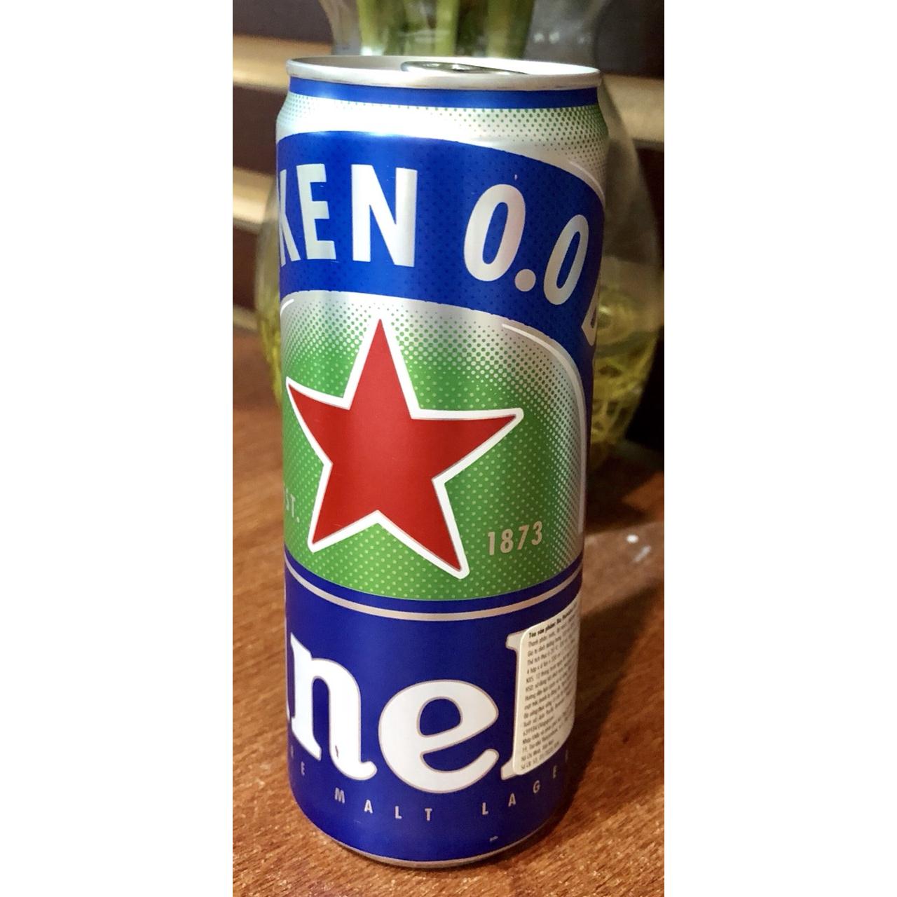 Heineken lon  (không cồn)