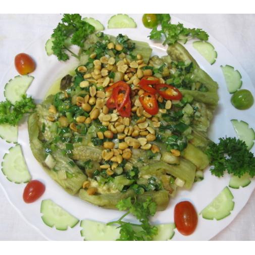 CÀ TÍM NƯỚNG MỠ HÀNH