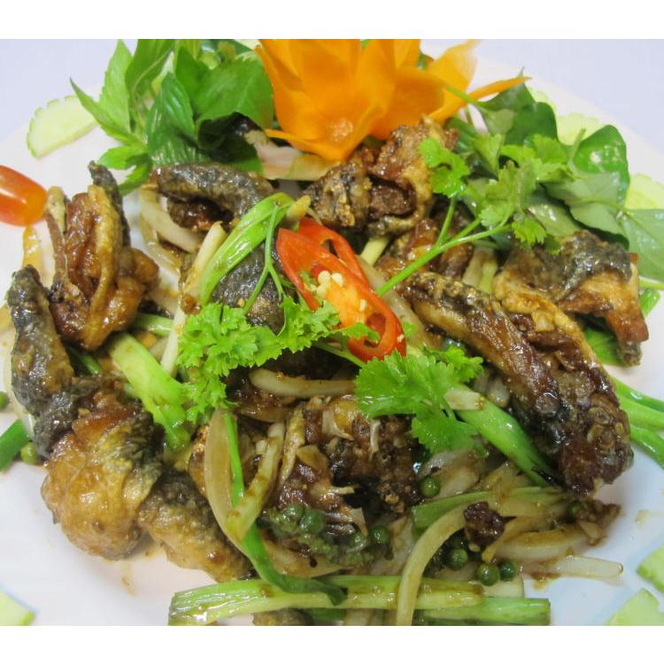 ẾCH CHIÊN NƯỚC MẮM