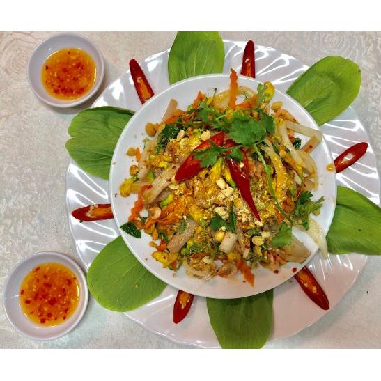 GỎI TÉP ĐỒNG BÔNG ĐIÊN ĐIỂN