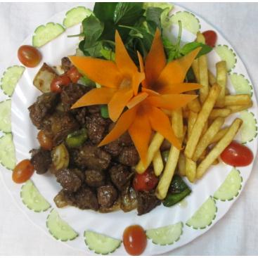 BÒ LÚC LẮC ( khoai )