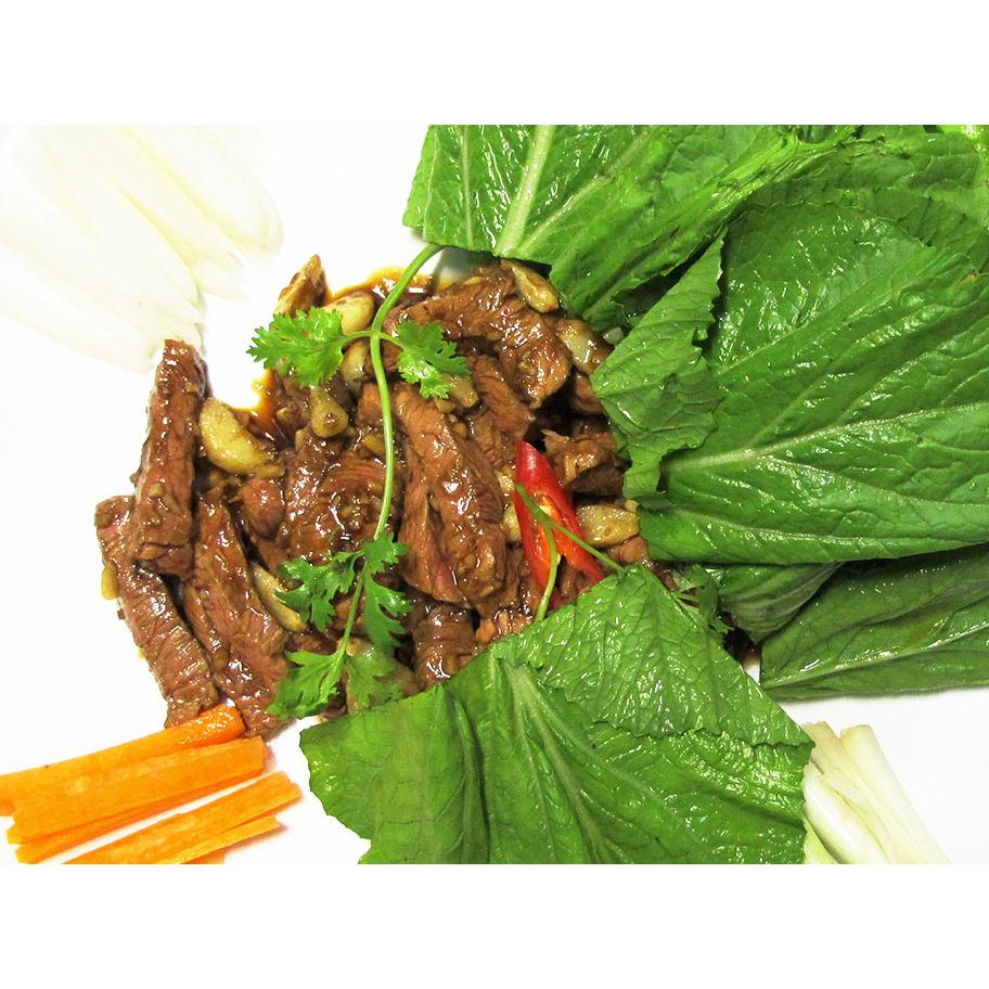 BẮP BÒ CUỘN CẢI XANH