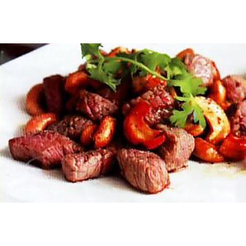 BÒ LÚC LẮC ( hạt điều )