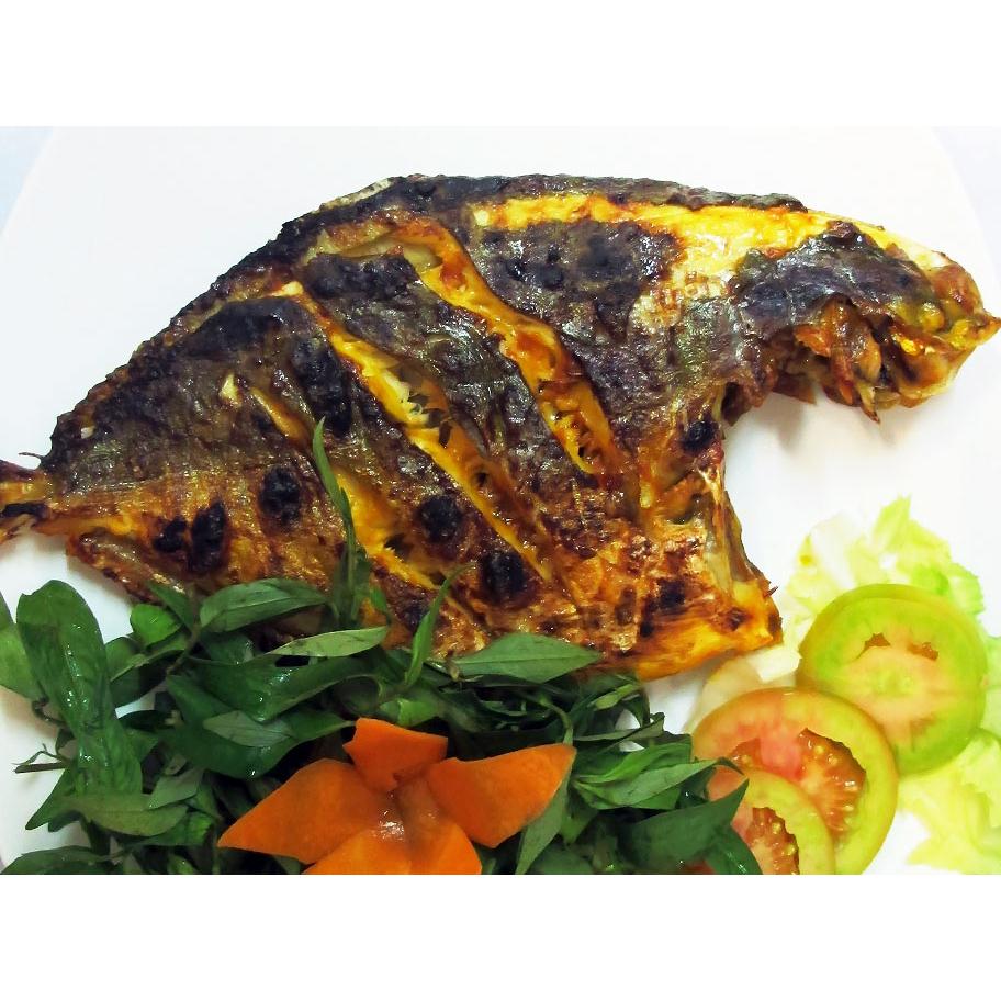 CÁ CHIM TRẮNG  NƯỚNG MUỐI ỚT