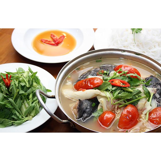 CÁ LĂNG NẤU MĂNG CHUA