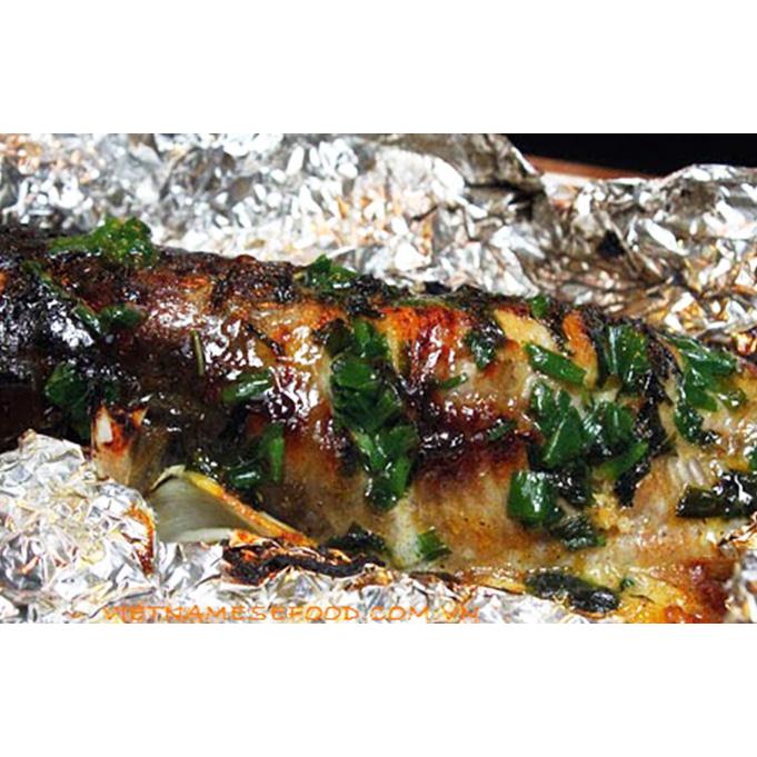 CÁ LÓC NƯỚNG GIẤY BẠC