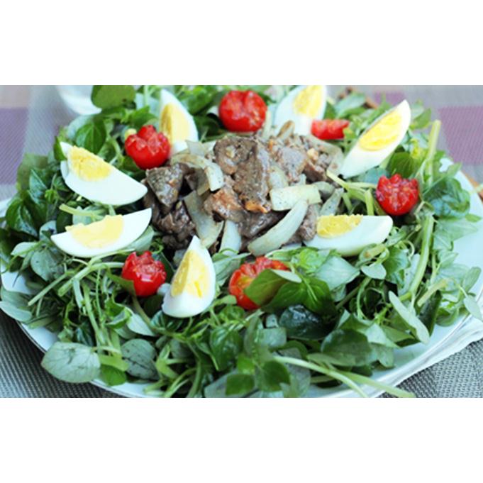 GỎI RAU CÀNG CUA BÒ TRỨNG