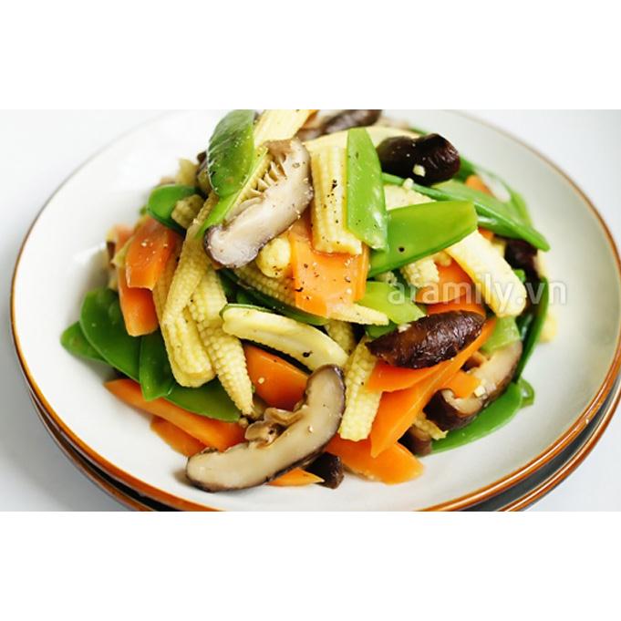 NẤM THẬP CẨM XÀO CHAY