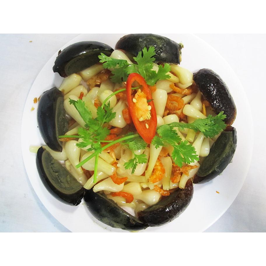 TÔM KHÔ CỦ KIỆU – VỊT BÁCH THẢO