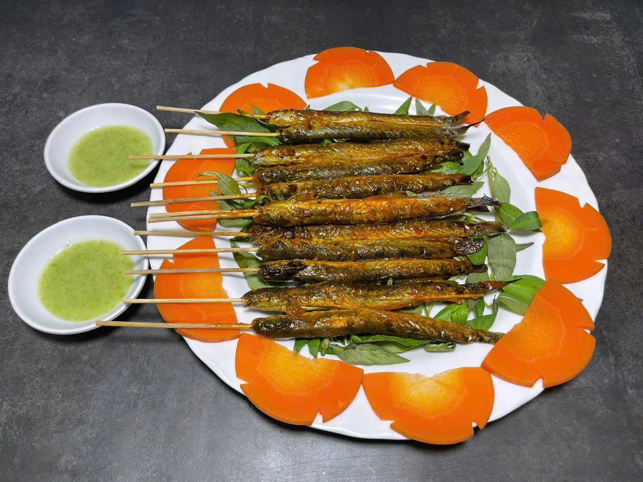 CÁ KÈO NƯỚNG MUỐI ỚT