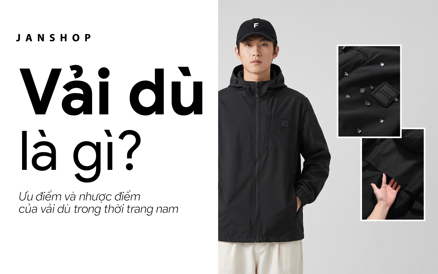 Vải dù là gì? Ưu điểm và nhược điểm của vải dù trong thời trang nam