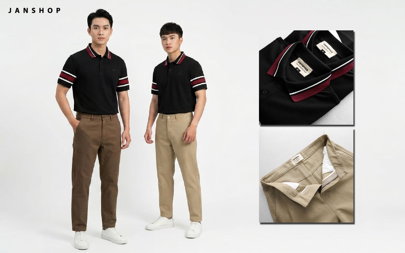 ảnh sản phẩm, chất liệu vải của JanShop