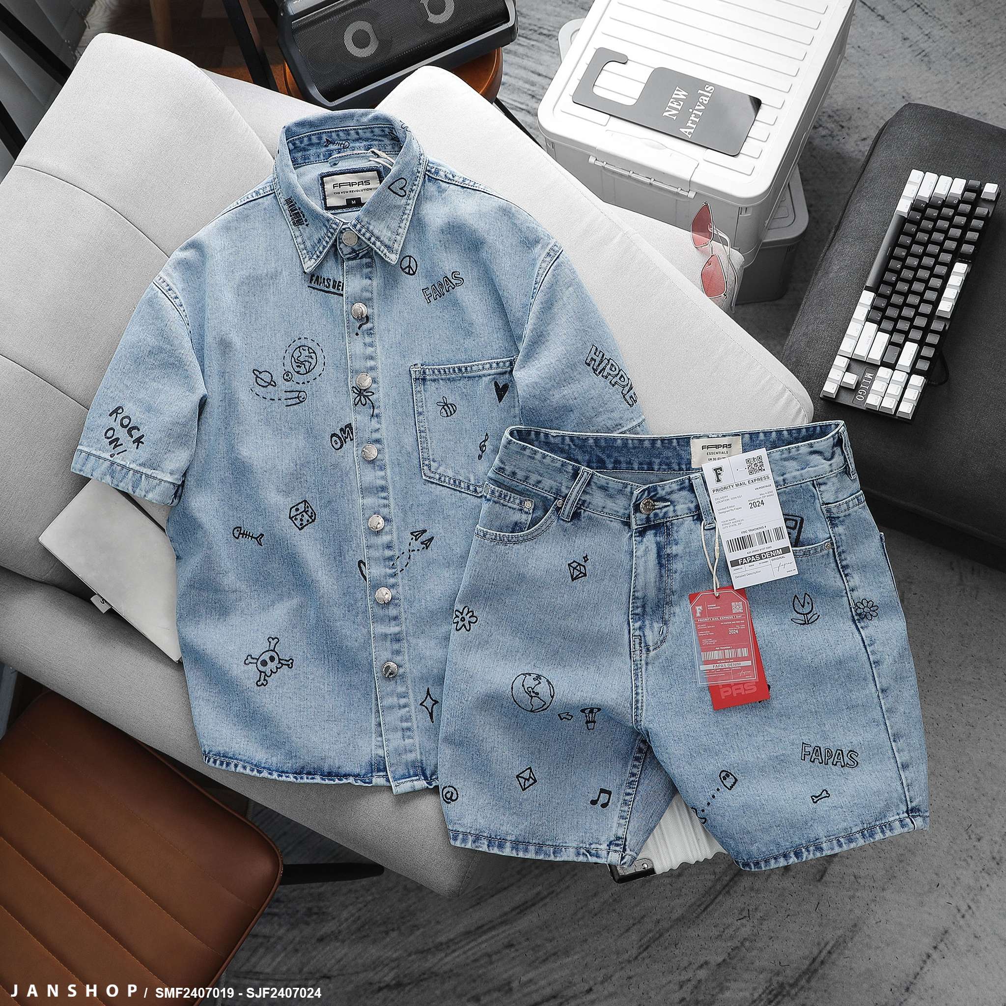 short-jean-fapas-relaxed-pie