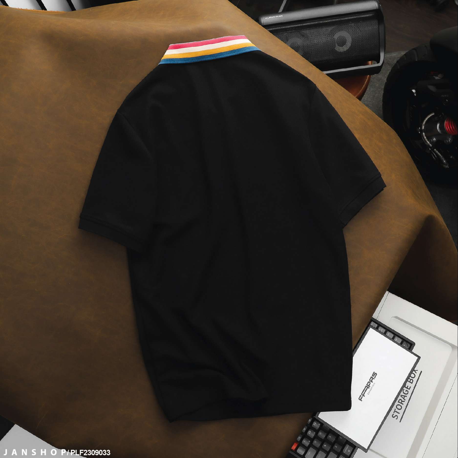 Louis Vuitton LV Rainbow Collar Half Zip Polo