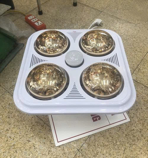 đèn sưởi nhà tắm 4 bóng