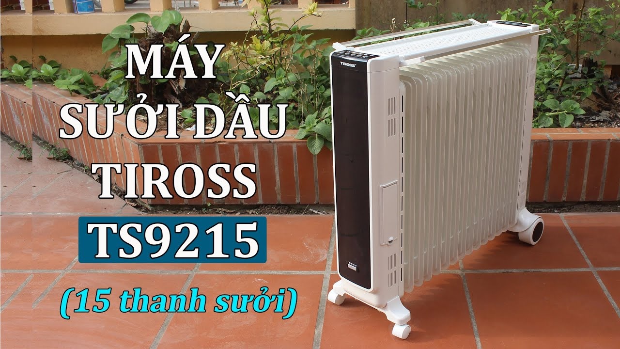 Máy sưởi dầu tiross 15 thanh